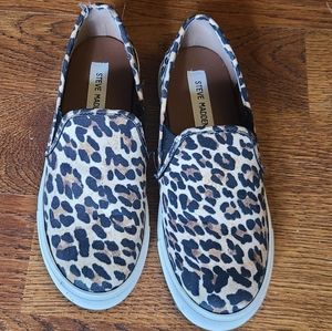 Steve Madden Cheetah Print Loafers